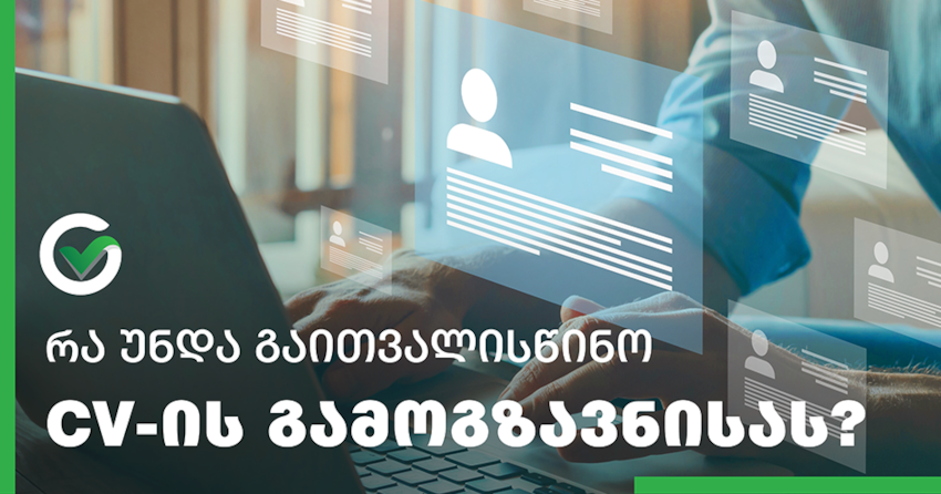 რა გავითვალისწინოთ გრინვეიში CV-ის გამოგზავნისას?
