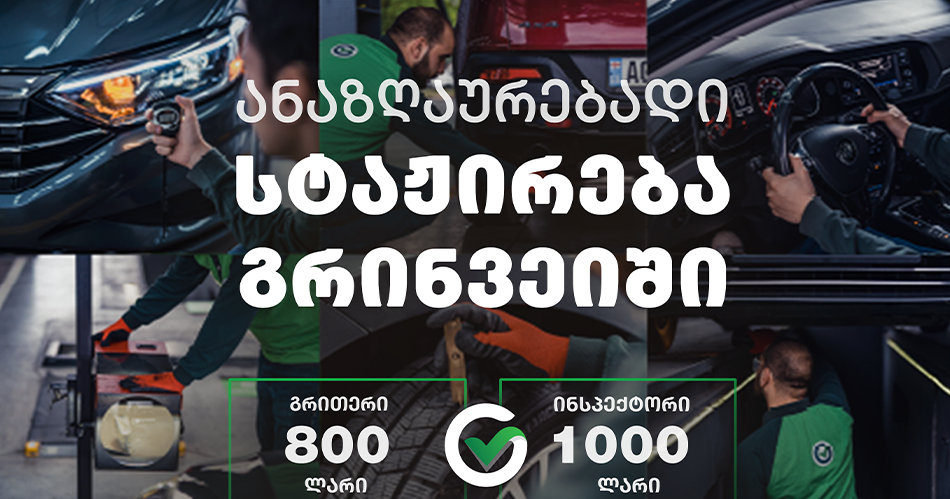 გრინვეიში ანაზღაურებადი სტაჟირების პროგრამა დაიწყო